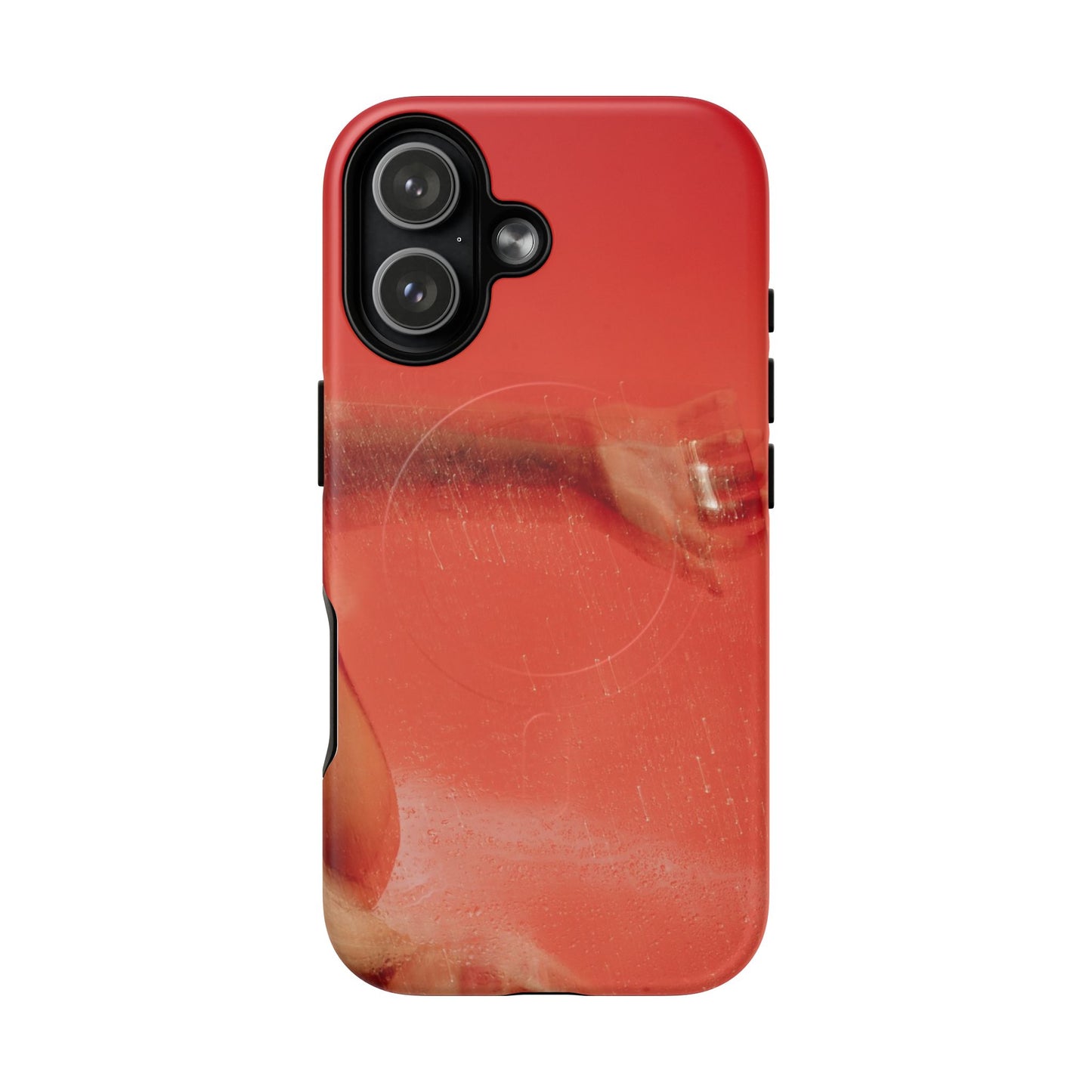 Abstract Red Swirl Phone Case | Tough Magnetic Case