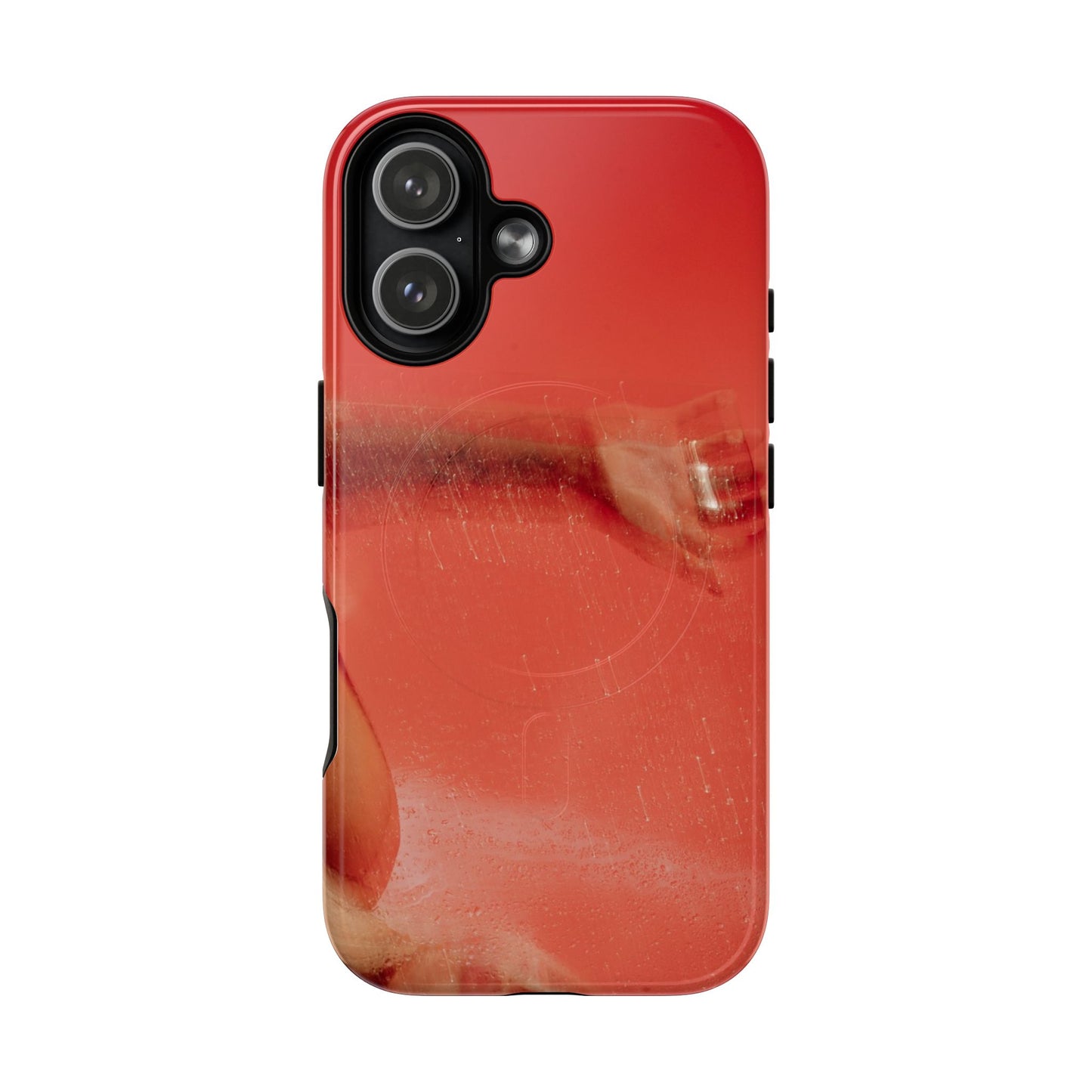 Abstract Red Swirl Phone Case | Tough Magnetic Case